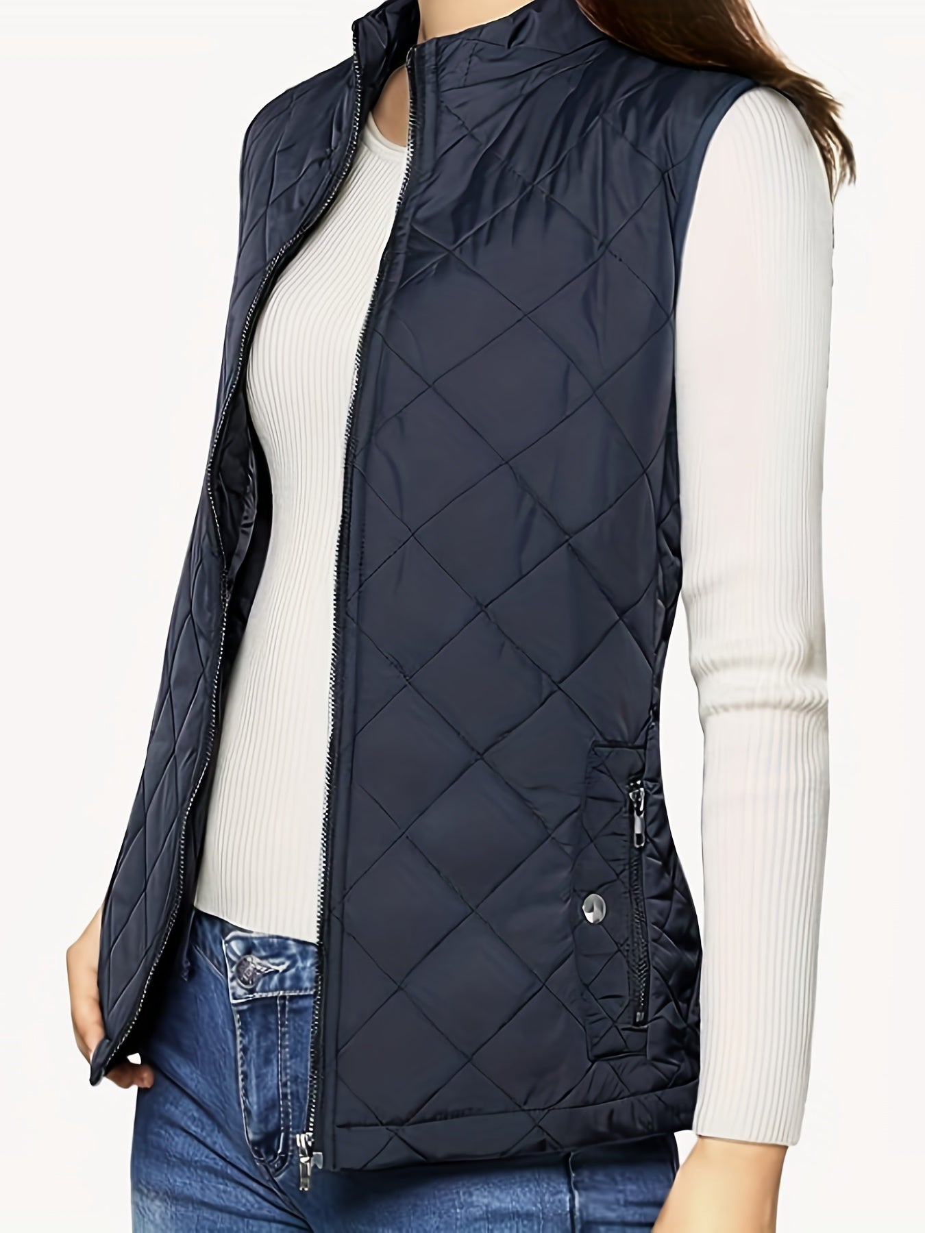 Gilet d'hiver imperméable femme – Veste chaude et confortable pour temps froid