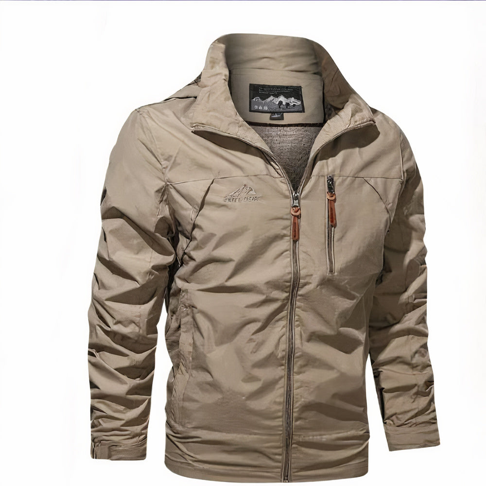 Veste imperméable homme – Veste cargo légère et pratique pour extérieur