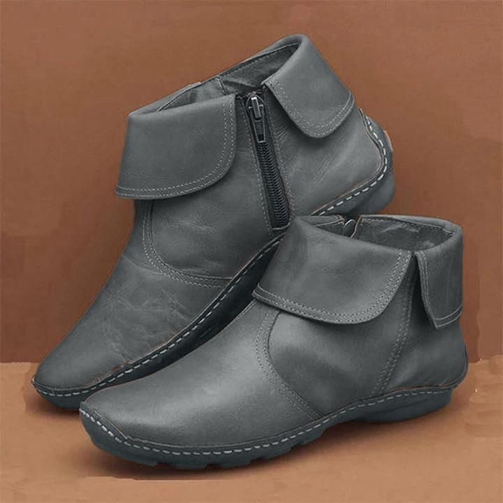 Bottes imperméables femme – Cuir souple et confort pour pluie