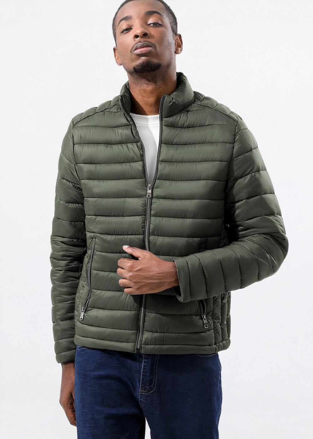 Veste imperméable homme – Veste matelassée chaude et élégante