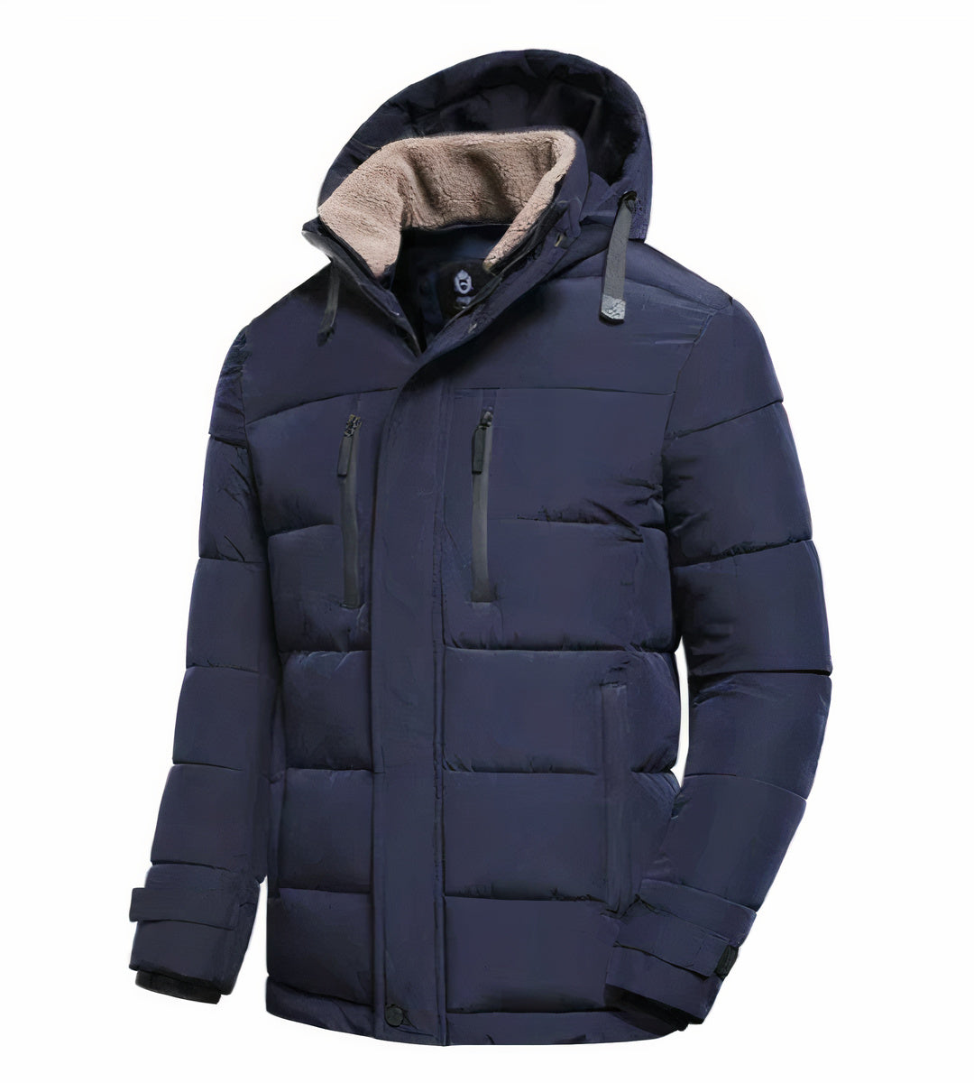 Veste d'hiver imperméable homme – Manteau avec capuche amovible et style moderne