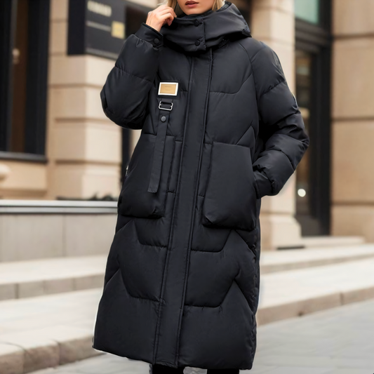 Veste d'hiver imperméable femme – Manteau long chaud et élégant