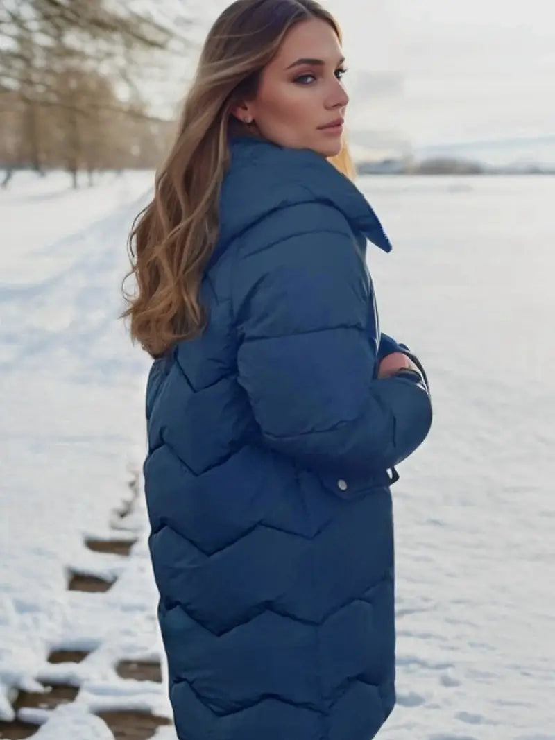 Veste d'hiver femme – Veste imperméable chaude et élégante