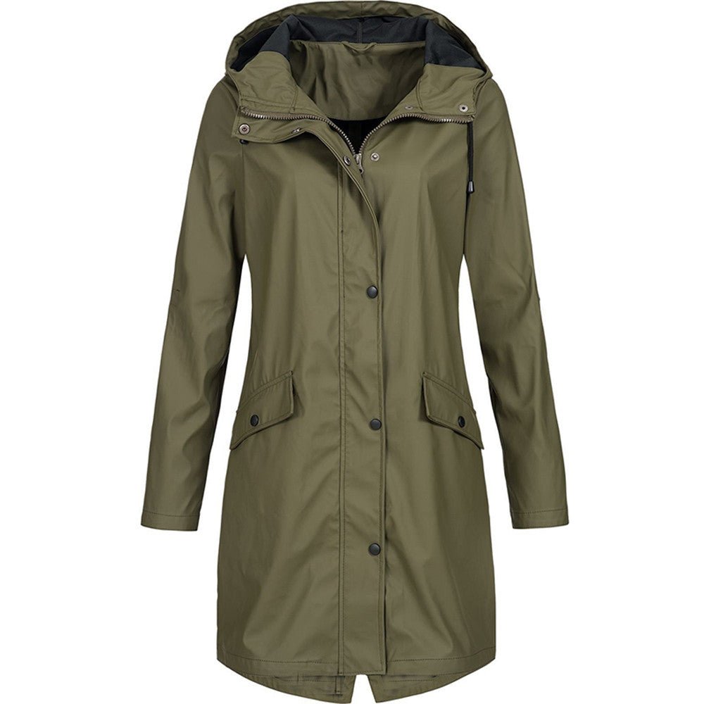 Veste d'hiver femme – Manteau imperméable chaud et élégant