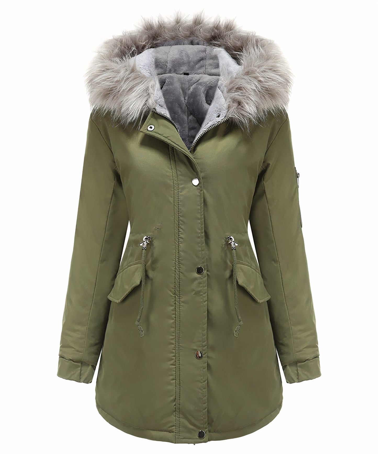 Veste d'hiver imperméable femme – Manteau chaud et élégant pour temps froid