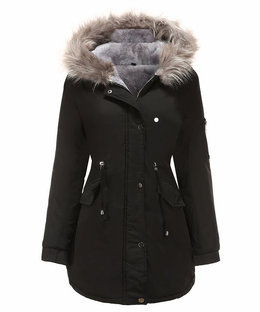 Veste d'hiver imperméable femme – Manteau chaud et élégant pour temps froid