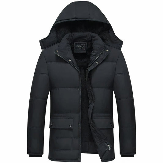 Veste d'hiver imperméable homme – Manteau chaud et stylé pour temps froid