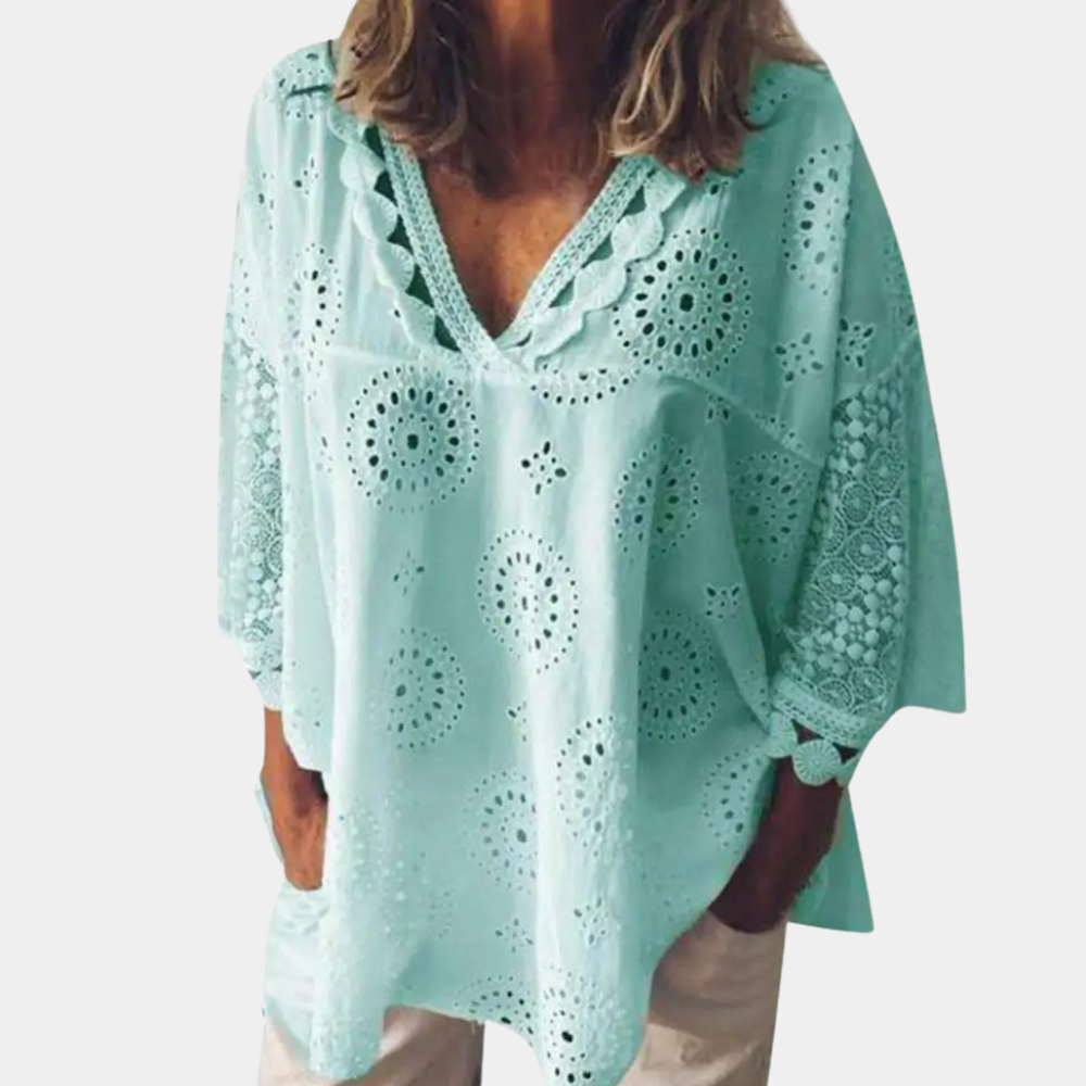 Blouse d'été femme – Blouse légère intemporelle polyvalente et élégante