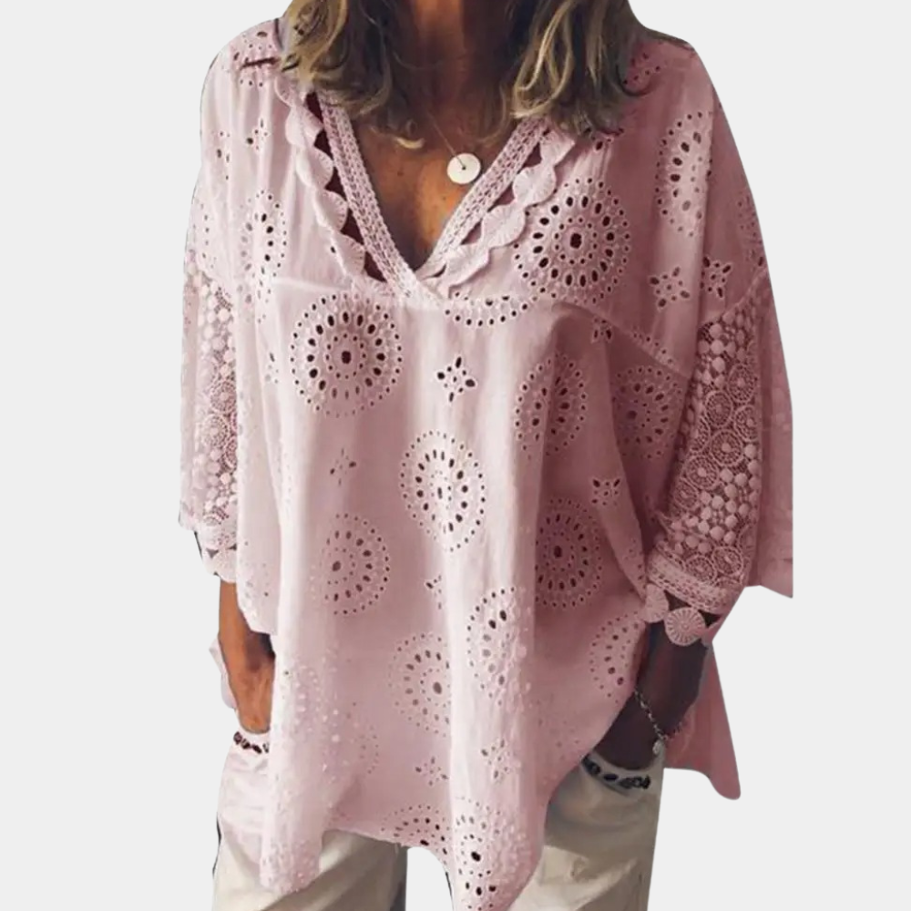 Blouse d'été femme – Blouse légère intemporelle polyvalente et élégante